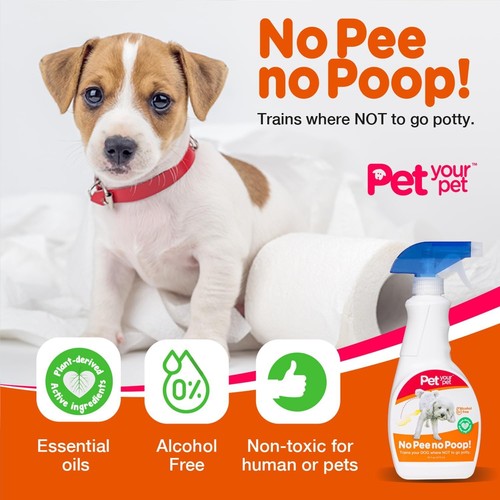 No Pee Poop Dog Potty Training Spray, 16 Fl Oz – Non-Toxic Spray to... - Picture 6 of 9
