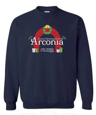 Only Murders In The Building Seasons Greetings from the Arconia Mn XL Sweatshirt