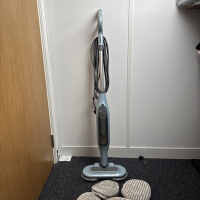 Shark Steam & Scrub Automatic Rotating Pads Dampfmop S6002UK + 4 x Pads Blau
