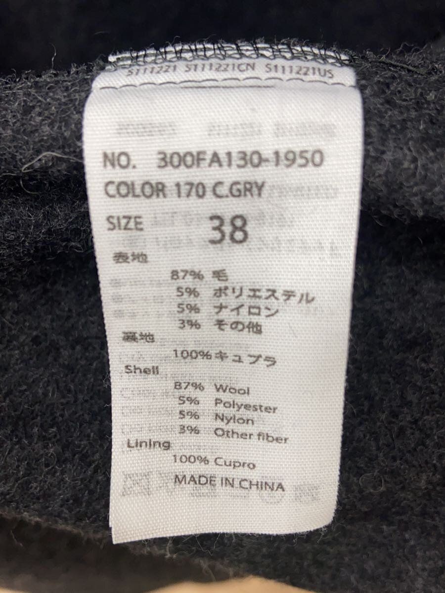 【ENFOLD】OVER-SIZE FLARE COAT ENFOLD peacoat oversized flare coat 38 wool Gray solid Used