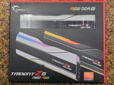 G.SKILL TRIDENT Z5 NEO RGB 64GB 2x32GB 6000 30-36-36  AMD EXPO DDR5 White 
