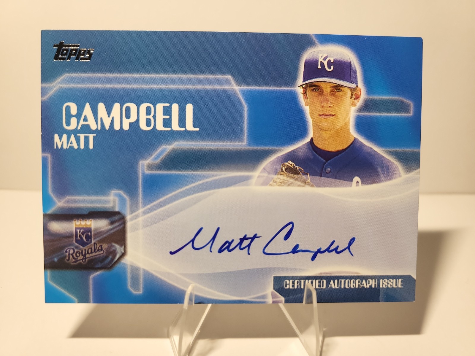 2005 Topps - Autographs Matt Campbell #TA-MC (AU, RC)