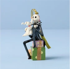 Lenox Nightmare Before Christmas Santa Jack & Zero Ornament New 2025 897598