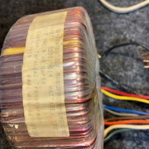 ILP Manufacturing Inc. Custom Torodial Transformer 8AA071