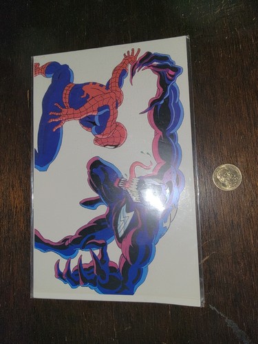 1994 Marvel Fox Cartoon Promo SPIDER-MAN vs VENOM Acetate Animation Cell Rare - Picture 3 of 3