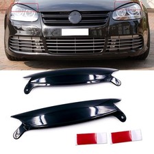Für VW Golf GTI Jetta R32 Rabbit MK5 2006-2009 Scheinwerferblenden Schwarz Glanz
