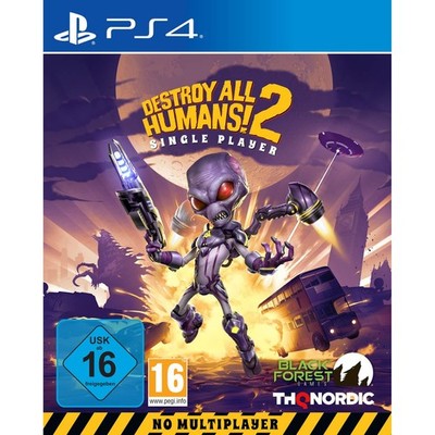 Destroy All Humans! 2 Single Player Sony PS4 Videospiel Playstation 4 NEU&OVP