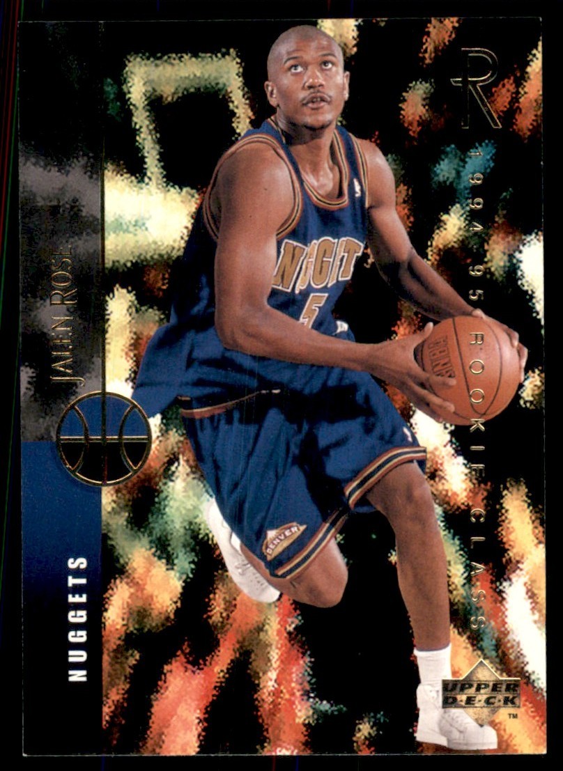 1994-95 Upper Deck Jalen Rose Rookie Denver Nuggets #159