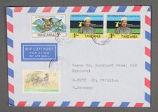 MayfairStamps Tanzania 1986 Pair Zanzibar Revolution Anniversary Cover aaw_05149
