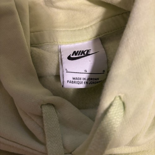 Nike Lime Green Hoodie Lg - Imagen 3 de 3