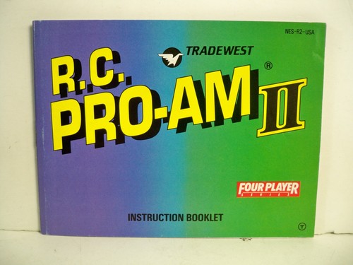 K25i52192 RC PRO-AM II 2 W/ BOX & MANUAL 1992 NES NINTENDO ORIGINAL TRADEWEST - Picture 10 of 16