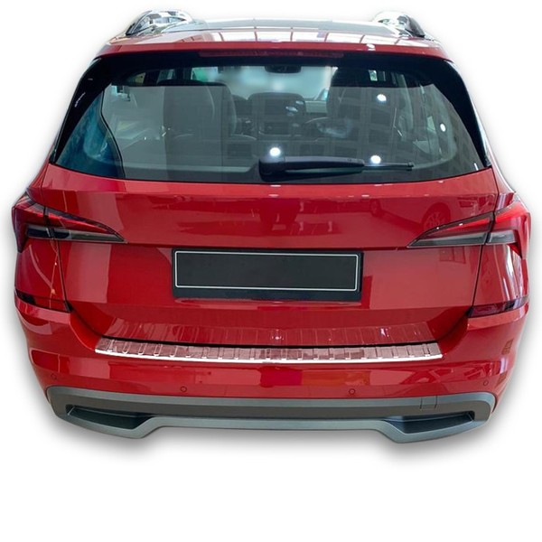 Ladekantenschutz Edelstahl Chrom Passend FüR Skoda Enyaq | BJ Ab 2020>-image