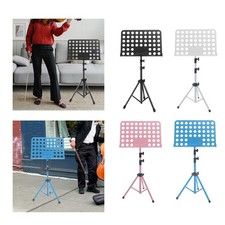 Pupitre à hauteur réglable pour performances instrumentales, voyages et