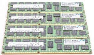 4x Samsung 16GB Memory 2Rx4 PC3 12800R M393B2G70DB0 CK0Q2