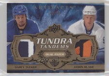 2008 Upper Deck Artifacts Copper 23/35 Darcy Tucker Jason Blake Dual Patch 4j8