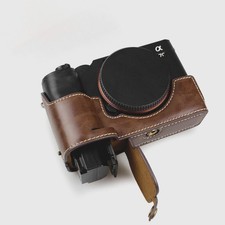 For Sony a7C Camera Bag Protection Dock Case Base Leather Cover Shell black