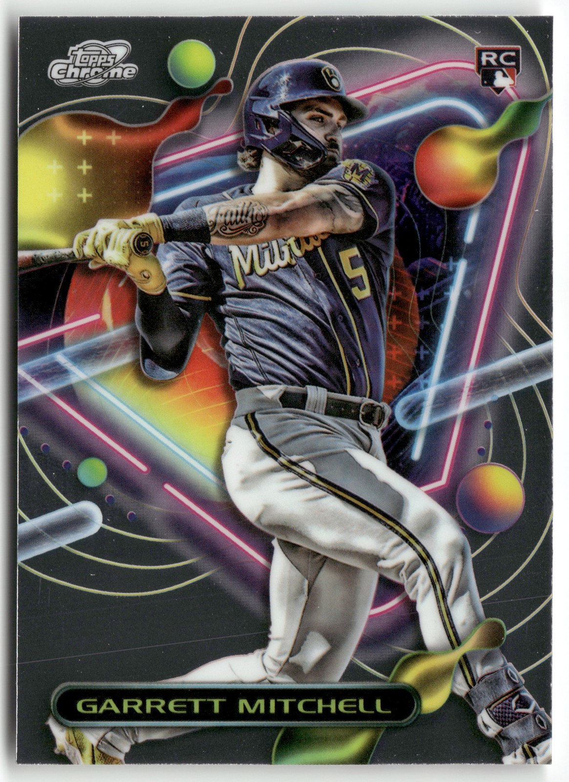 2023 Topps Cosmic Chrome #154 Garrett Mitchell