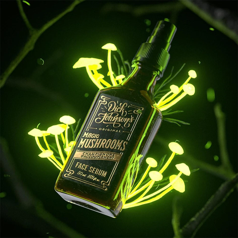 Dick Johnson Face Kit: Hochkonzentriertes Gesichtsserum & Feuchtigkeitsspendende - Bild 3 von 4