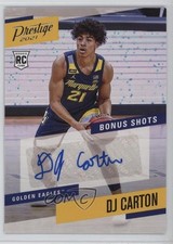 2021 Chronicles Draft Picks Prestige Bonus Shots Signatures DJ Carton Auto 0a3