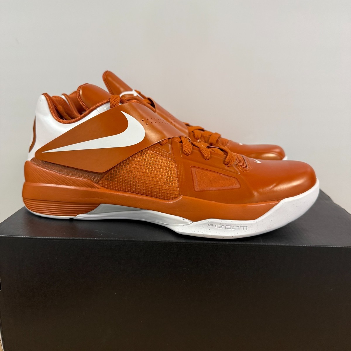 Nike KD 4 Texas Longhorns IB3555 800 Men's Size 9 | eBay