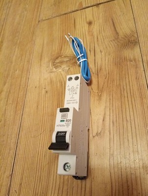 MK Sentry H7935s - 20 Amp 20 A 30mA Typ AC RCBO B 20 Leitungsschutzschalter SCHNELLER VERSAND
