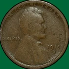 1915-D Lincoln Wheat Cent Very Good VG Coin #34874