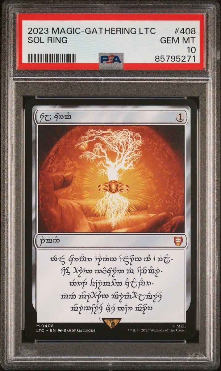 Sol Ring - Elven (0408) Commander: the Lord of the Rings: Tales of