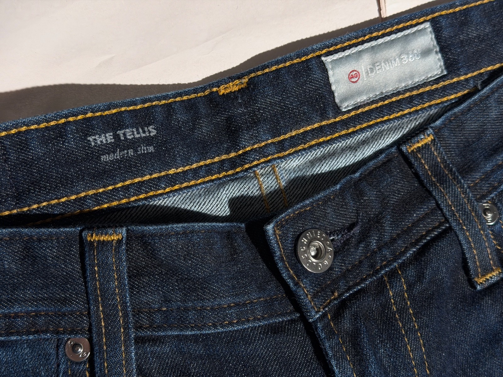 AG Adriano Goldschmied “The Tellis” Modern Slim Jeans – Men’s 30x34 image 6