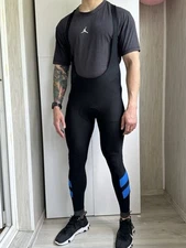 Castelli Bibshort Winter With Pad Cycling Sports Active Black size XL