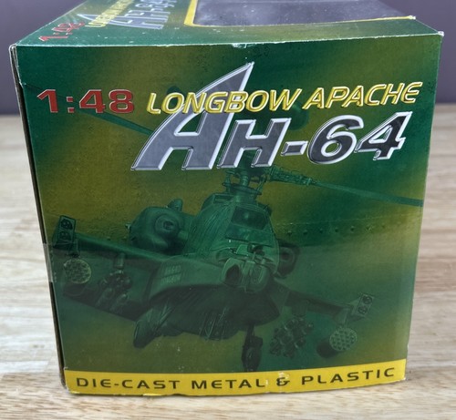 Vintage Motor Max No. 76339 AH-64 Longbow Apache Diecast Metal & Plastic NIB - Picture 5 of 10