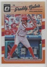 2017 Panini Donruss Optic Orange Prizm 108/199 Freddy Galvis #126 c7z