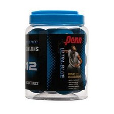 Penn Racquetballs Pack of 12 , Blue 12-Pack, 'Ultra Blue'