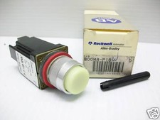 ⭐NEW IN BOX⭐ ALLEN-BRADLEY 800MR-P16W SMALL PILOT WHITE LIGHT 800MRP16W  120V