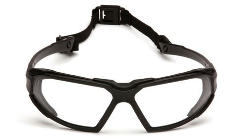 Gafas de seguridad antiniebla Pyramex Highlander negras transparentes SBB5010DT - Imagen 3 de 4