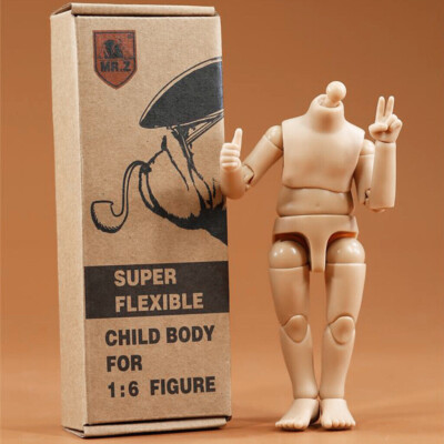 MR.Z 1/6 Scale Flexible Child Action Figure Body 14CM Doll Fit 7