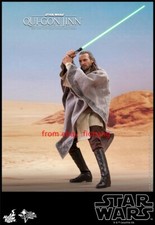 1/6 Hot Toys HT MMS525 Star Wars Qui-Gon Jinn Action Figure In Stock
