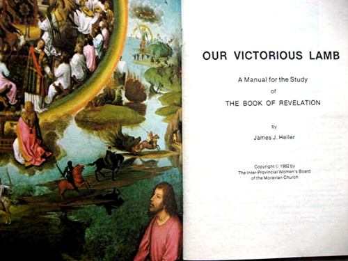 5 Moravian booklets with 1828 Mission Text read in Philadelphia Pa. - Picture 9 of 13