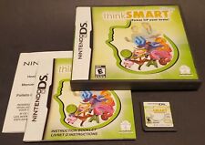 Think Smart: Power Up Your Brain, Kids 8+ (Nintendo DS, 2010) CIB