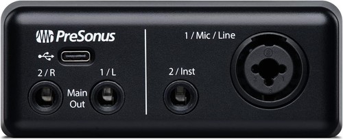 Professional USB-C Audio Interface with 24-Bit Quality and Software Bundle - Picture 4 of 12