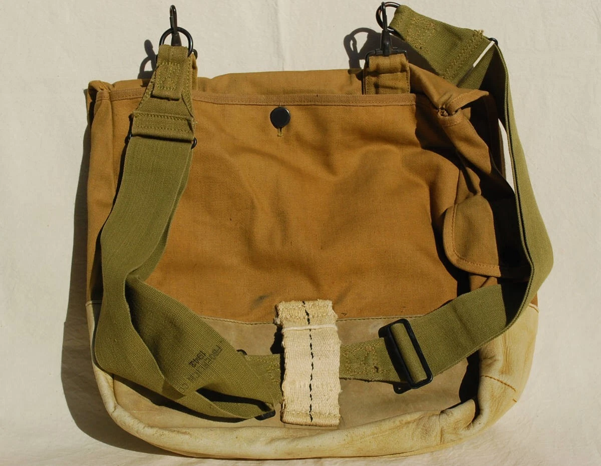 WW1 U.S.ARMY OFFICERS M-1921 CANVAS MUSETTE BAG #63 | eBay