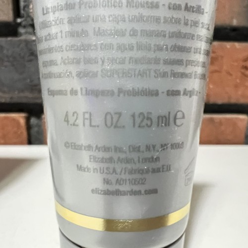 Limpiador probiótico Elizabeth Arden Superstart látigo a arcilla 4,2 oz nuevo - Imagen 3 de 6