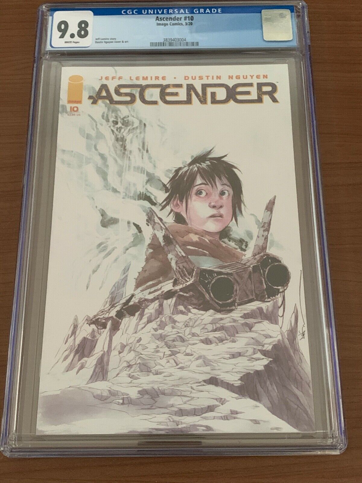 Ascender #10 CGC 9.8 Jeff Lemire Dustin Nguyen Image Comics NM 1st print