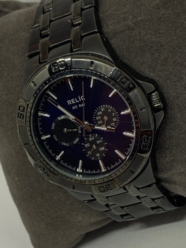 Blue Dial Quartz Genuine Watch E500 