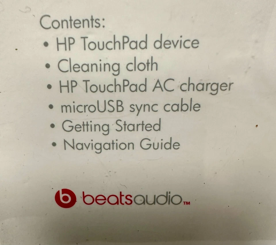 HP TOUCHPAD TABLET 9.7" Screen, 32GB Storage HP webOS 3.0 ORIG499.99 NEW SEALED - Image 4 of 4