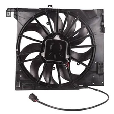 Fits Jaguar XJ XJR XF XFR XKR 3.0L 5.0L Radiator Cooling Fan Assembly C2D38737