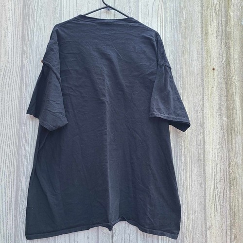 AC/DC Band Logo Men's Black T-SHIRT 3XL Red Roses Behind AC/DC logo Hard Rock - Picture 3 of 10
