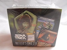 STAR TREK CCG 2E REFLECTIONS 2.0 COMPLETE SEALED BOX OF 24 BOOSTER PACKS