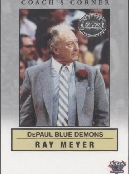 2001 Fleer Greats of the Game - Ray Meyer #7CC - 1 of 2