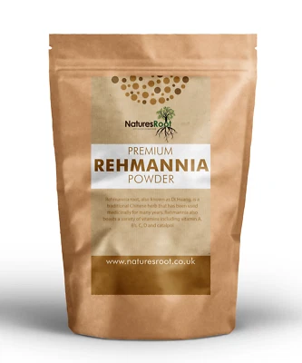 NATURES ROOT Natural Rehmannia Powder-Sheng Di Huang Longevity Tonic | Herbal Supplement