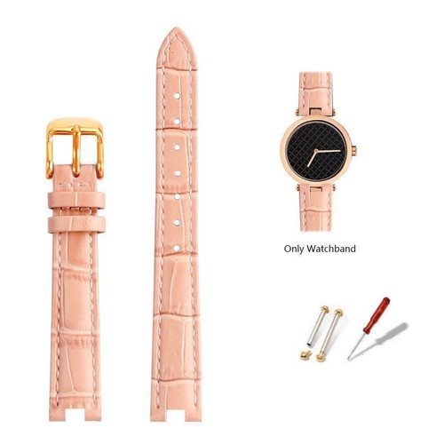 Genuine Leather Watchband Fit For Gucci G-C YA1414 YA1415 Series Watch Strap - Picture 20 of 36